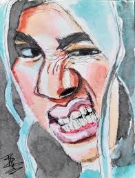 Watercolour 31x41cm. Photo by Carlos Vaz