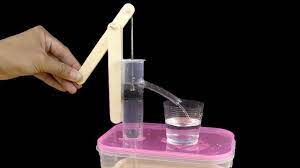 How To Make Hand Water Pump At Home Youtube Diy Water Pump Hand Water Pump Simple Machine Projects