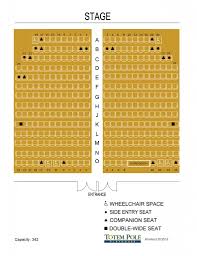 Seating Chart Totem Pole Playhouse