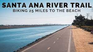 Santa Ana River Bike Trail Map Santa Ana River Trail: Biking 25 Miles To The Beach - Youtube