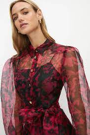 Organza Shirt Dress Coast