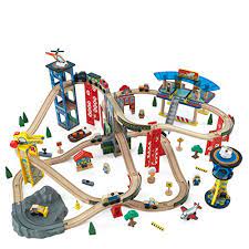 Not for children under 3 yrs. Buy Kidkraft Super Highway Train Set Online At Low Prices In India Amazon In