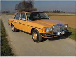 Image result for Apricot Orange 1980 Mercedes