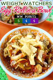 The crazy thing is that you cannot taste the yogurt at all in these bagels. Weight Watchers Egg Roll In A Bowl The Food Hussy