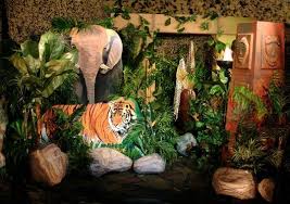 Entrance Jungle Theme Parties Safari Theme Party Jungle Party