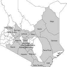 Political map of kenya illustrates the surrounding countries with international borders, 7 provinces and 1 area boundaries with their capitals and the national capital. Map Of Kenya Showing Selected Rift Valley Fever Rvf High Risk Download Scientific Diagram