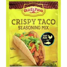 Maybe you would like to learn more about one of these? Old El Paso Crispy Taco Seasoning Mix 1 Oz King Soopers