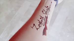 Men love to have kids name tattoos on their body. How To Make Tattoo Of Your Name Youtube