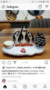 Penguins Christmas Pebble Art Diy Christmas Paintings Rock Painting Patterns
