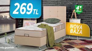 Tek kişilik yatak ve çift kişilik yatak modelleri uygun fiyatlarla vivense'de. Kilim Mobilya Nova Baza Youtube