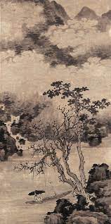 明 陈淳 烟雨孤舟in 2021 chinese landscape painting chinese art asian landscape