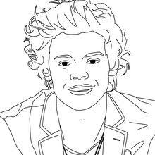 Coloring pens (we always stock up on these us/ uk) scissors (these are super good and work for left and right handed us/ uk) glue stick (good quality! Harry Styles Coloring Page Coloring Page Famous People Coloring Pages One Directi One Direction Coloring Pages Harry Styles Coloring Pages Coloring Pages