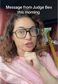 Judge Bev Good Morning
