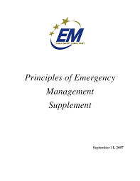 Emergency management resume samples and examples of curated bullet points for your resume to help you get an interview. Pdf Principles Of Emergency Management Supplement