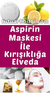 Aspirin Maskesi Ile Kirisikliga Elveda Saglik Beslenme Dogal Cilt Bakimi