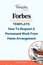 Template How To Request A Permanent Work From Home Arrangement In 2020 Working From Home Work From Home Jobs Job Info