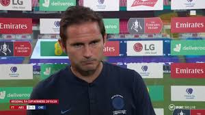 Emirates fa cup prize fund. We Didn T Play Well Enough To Win A Final Frank Lampard On Chelsea S Fa Cup Final Defeat Youtube
