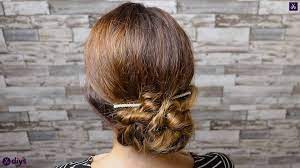 Elegant And Easy Wedding Bun Hairstyle For Guests In 2020 Hairstyle Wedding Bun Hairstyles Bun Hairstyles