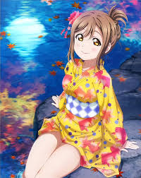 aqoursソロ曲ランキング ラブライブ サンシャイン アニメの女の子 着物 かわいいアニメガール アニメ着物