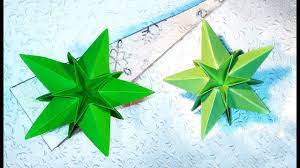 Origami Star Paper Christmas Star Easy Way Origami Star Youtube Origami Stars Paper Stars Origami