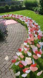 tuin versiering bruiloft bruiloft slingers bruiloftsideeen