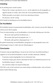 Richtlijnen Schrijven Stage Of Afstudeer Verslag Pdf Gratis Download