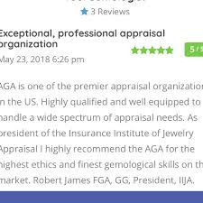 The aga insurance program understands these needs and can provide members with access to innovative, industry specific insurance products and coverage at an affordable cost. Aga American Gemological Appraisals Jewelry Appraiser Gemological Lab In Whittier