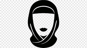 Gambar siluet wanita berhijab png. Siluet Wanita Ikon Komputer Arab Jilbab Islam Jilbab Wajah Logo Monokrom Png Pngwing