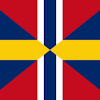 Det norske kongehuset og flagget. 1