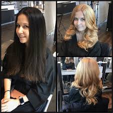 Your hair will have chemical reactions to chlorine which results in bright green hair color. The Reality Of Going From Dark To Blonde Blonde Hair Black Eyebrows Brunette To Blonde Dark To Light Hair