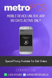 1 unlocking through customer service. Price Drop Usa Metropcs Android Official Unlock By Mobile App Clean 180 Days Active Gsm Forum