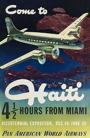 Come To Haiti Pan American World Airways Vintage Airline Posters Travel Posters Vintage Airlines