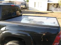 If you are not looking for something fancy, you may may not be willing to spend huge amounts of money to acquire one. Home Made Diamond Plate Tonneau Cover Truck Bed Covers Tonneau Cover Diy Truck Bedding