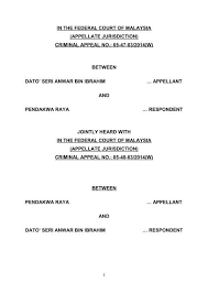 Soo shiok liong v pendakwa raya 1993. Anwar Federal