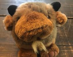 Buffalo Stuffed Toy Etsy
