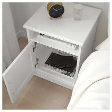 Songesand Nightstand White 161 2x153 4 42x40 Cm Ikea White Nightstand White Bedside Table Ikea