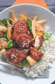 Sticky Sweet Sour Quorn Nuggets Recipe Quorn Recipes Quorn Recipes