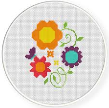 Maybe you would like to learn more about one of these? Pretty Vines And Flowers Cross Stitch Pattern Daily Cross Stitch