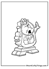 printable beauty and the beast coloring pages updated 2022