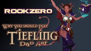 Tiefling characters possess the following racial traits. Speedpaint Tiefling Lass By Armadoodle