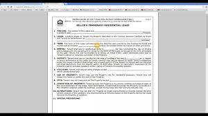 To get out of a lease early, provide your landlord with notice as stipulated in your apartment lease or according to state law. Texas Sellers Temporary Lease Explained Youtube