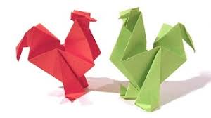 Untuk melihat detail lagu membuat origami ayam jago origami binatang klik salah satu judul cara membuat origami ayam jantan sederhana origami rooster. Membuat Origami Ayam Jago Origami Binatang