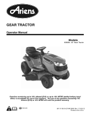 Check spelling or type a new query. Ariens Lawn Tractor 17 42 Manual