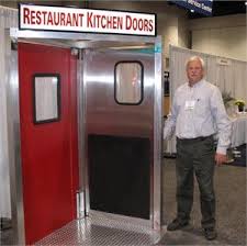 restaurant kitchen traffic doors