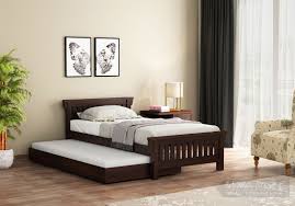 21 posts related to queen trundle bed frame. Buy Kendra Trundle Bed Walnut Finish Online In India Wooden Street