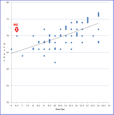 shoe size survey final results onwords