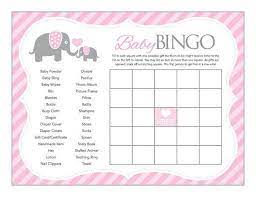 Free about to pop baby shower favor free printable. Instant Download Pink Elephant Baby Shower Bingo Cards For Girl Printable Baby Shower Game Sheets Pink Grey Downloadable Bingo Card 22b In 2021 Baby Shower Bingo Baby Shower Baby Shower Printables