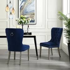 Pulaski Furniture Chrome Velvet Dining Chair Ds 2514 900 204 The Home Depot
