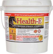 This vitamin is suggested by many veterinarians for supplementation during and after drug treatment for epm. Health E Maximum Strength Vitamin E For Horses Equine Medical Surgical Vitamin Mineral Supplemen