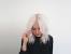 Aesthetic White Hair Tumblr